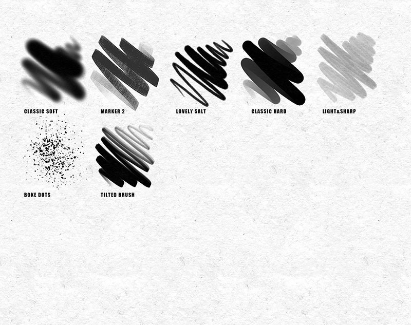 Procreate水性马克笔刷